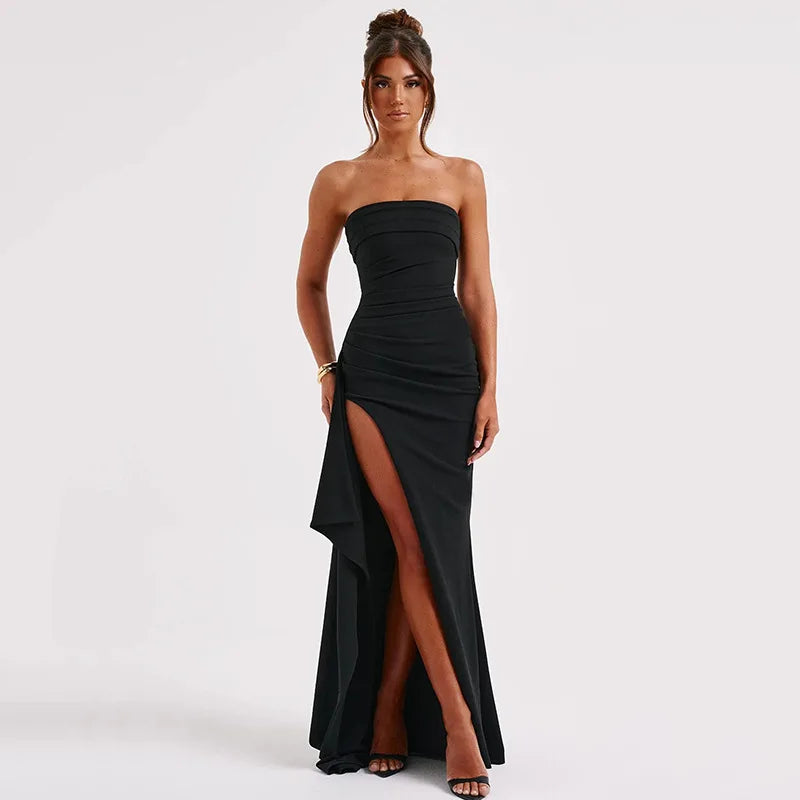 Charlie Rise Split Maxi Dress