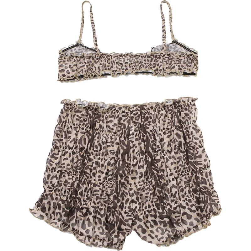 Raviosa Bra Top With Mini Shorts