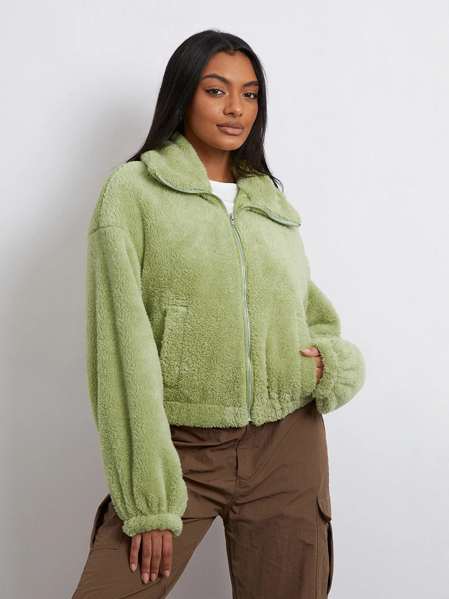 Waltham Furry Fleece Jacket