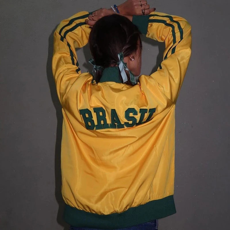 Y2K Vintage Brasil Jacket