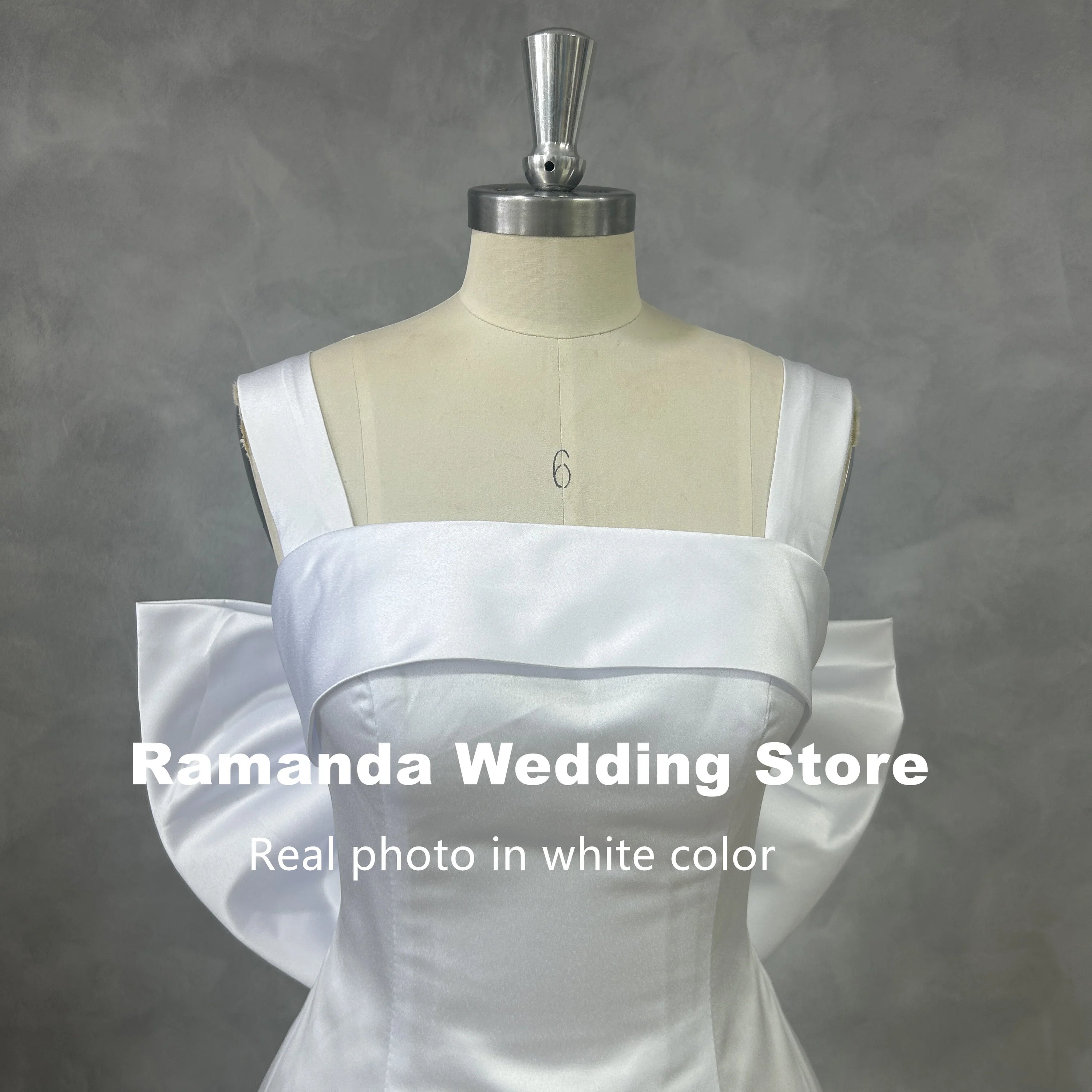 Robe de Marie Satin Wedding Gown