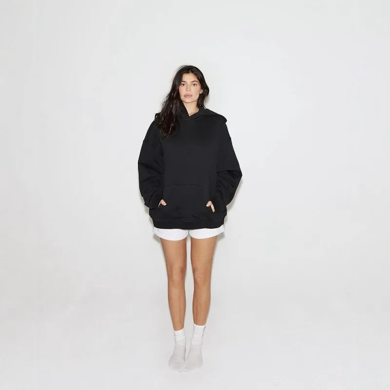 Kylie KHY pullover loose hooded sweater