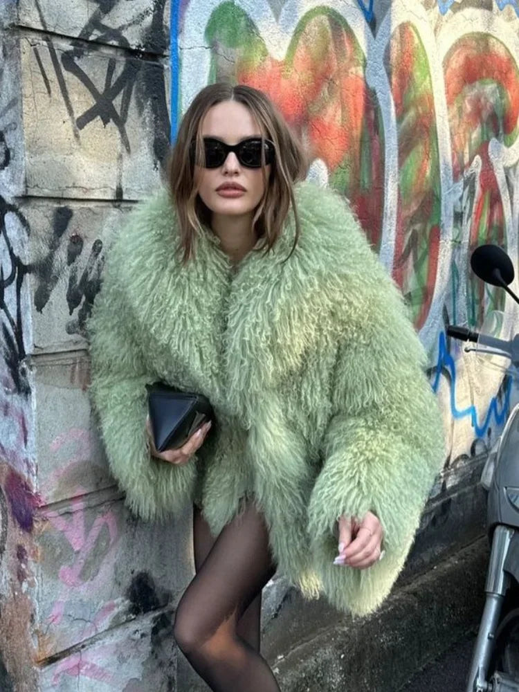 Royalty Chic Fur faux Coat