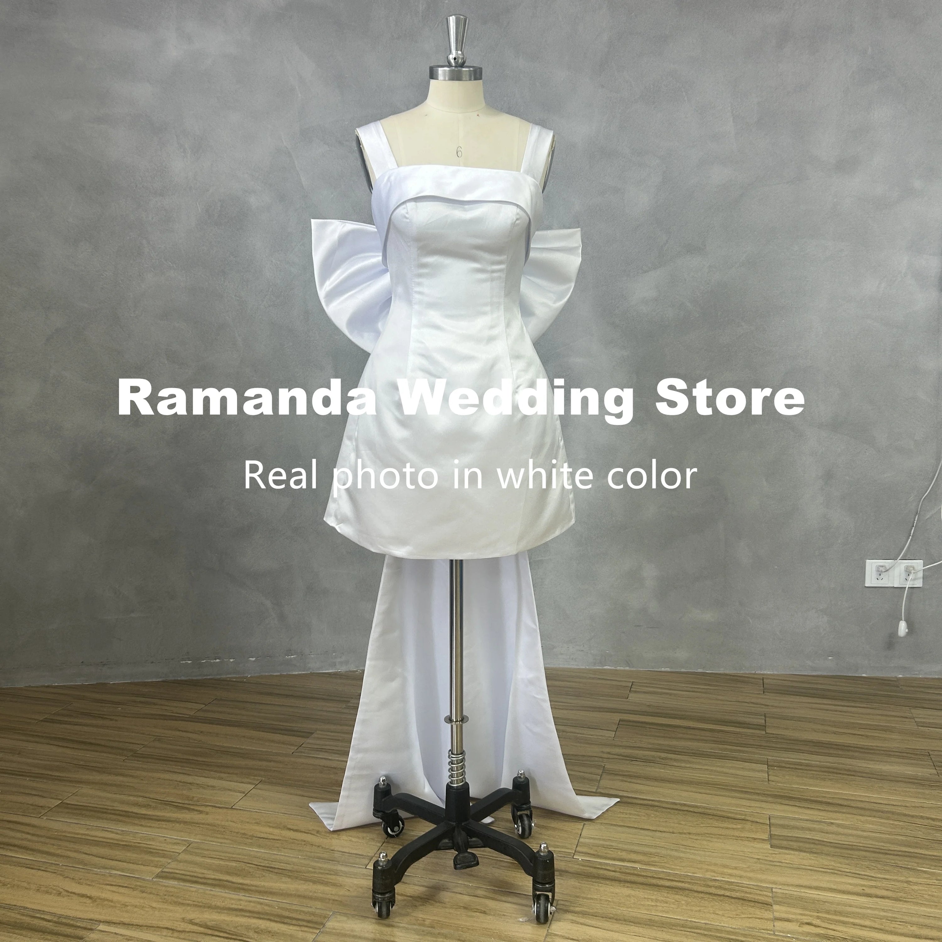 Robe de Marie Satin Wedding Gown