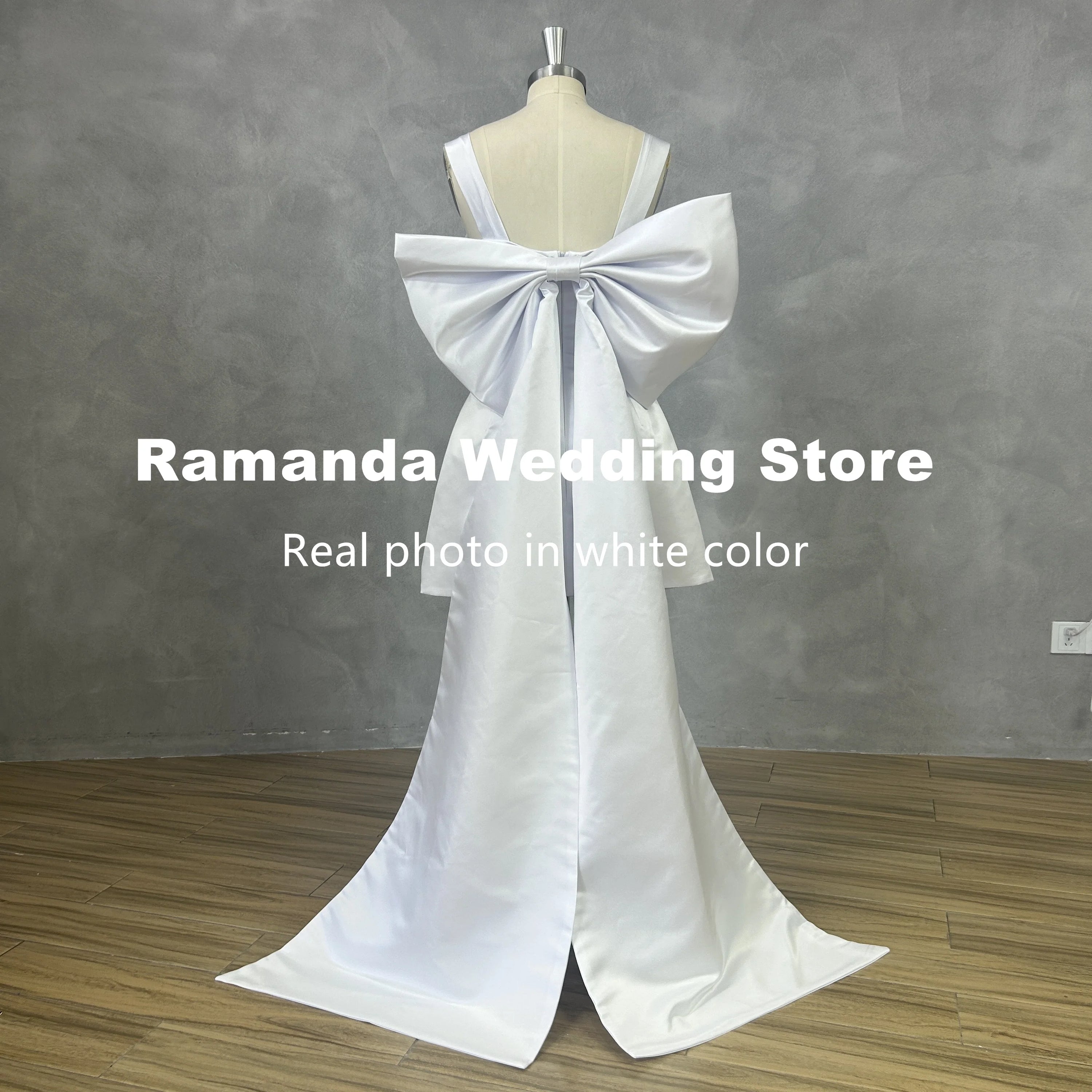 Robe de Marie Satin Wedding Gown